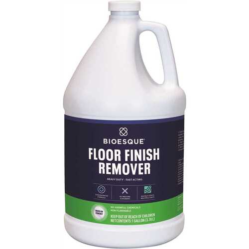 BIOESQUE BSFR-4/1Gal 1 Gallon Floor Finish Remover Green Seal Certified - pack of 4