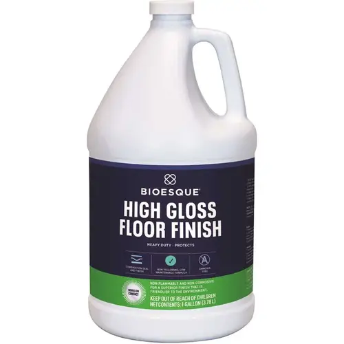 1 Gallon High Gloss Floor Finish Green Seal Certified - pack of 4