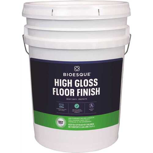 BIOESQUE BSHGF-5Gal 5 Gallon High Gloss Floor Finish Green Seal Certified