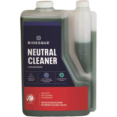 BIOESQUE BSNCC-4/64oz 64 Oz Neutral Cleaner Concentrate Green Seal Certified - pack of 4