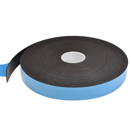 Black 1/8" x 2" Single Sided Foam Glazing Tape