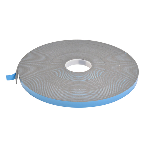 Gray 1/8" x 3/4" Single Sided Foam Glazing Tape