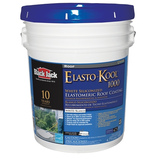 AP-243 Series Advanced Elastomeric Roof Coating, White, 4.75 gal, Pail, Liquid