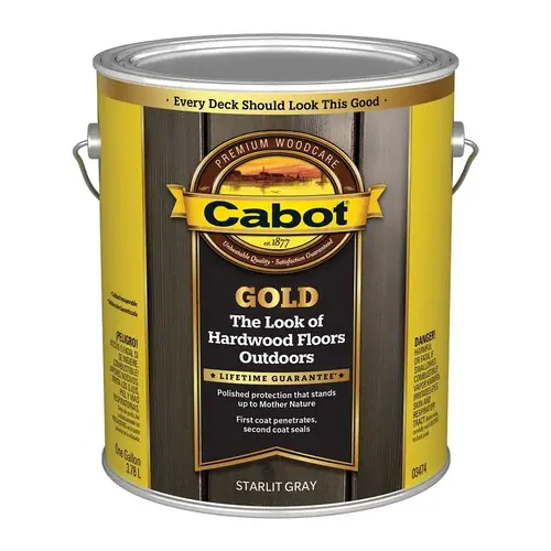 Deck Varnish Gold Satin Starlit Gray 1 gal Starlit Gray