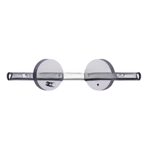 Uptown Privacy Lock with Adjustable Latch and Full Lip Strike Bright Chrome Finish