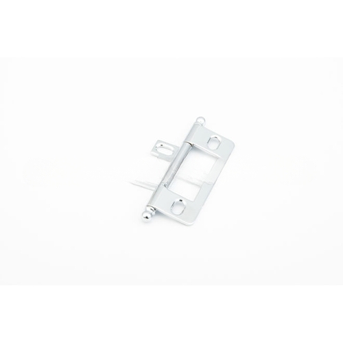 Ball Tip Non-Mortise Cabinet Hinge Bright Chrome Finish