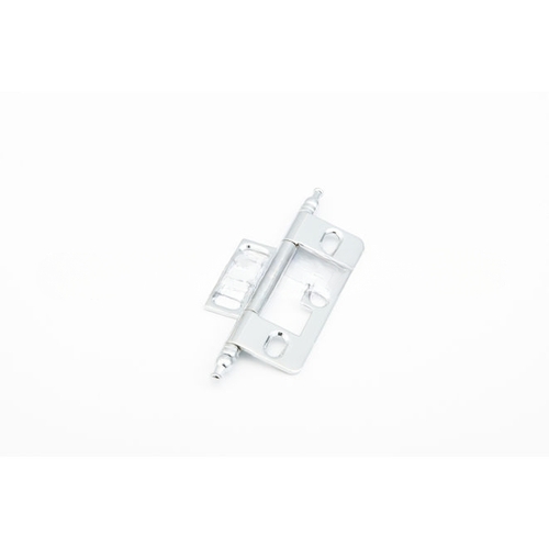 Minaret Tip Non-Mortise Cabinet Hinge Bright Chrome Finish