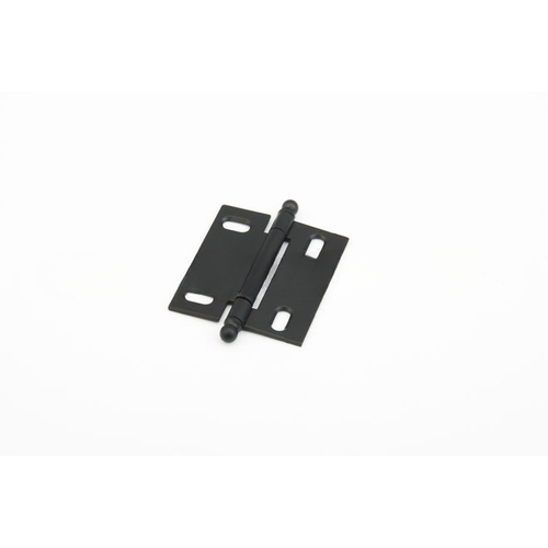 Ball Tip Mortise Cabinet Hinge Black Finish