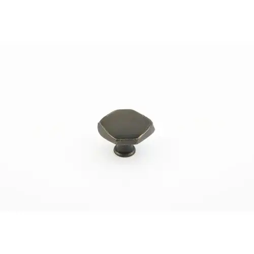 1-1/8" Firenza Octagonal Cabinet Knob Dark Firenza Bronze Finish