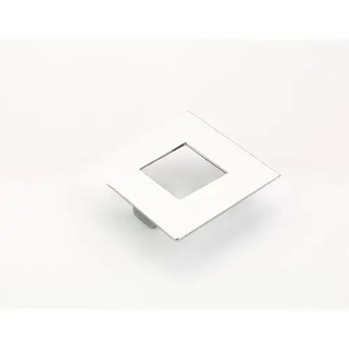 64mm Center to Center Square Finestrino Cabinet Pull Bright Chrome Finish