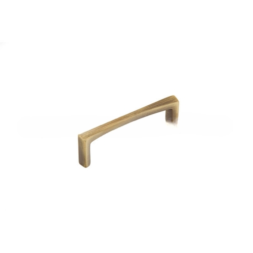 4" Center to Center Italian Contemporary Cabinet Pull Light Bronze Finish