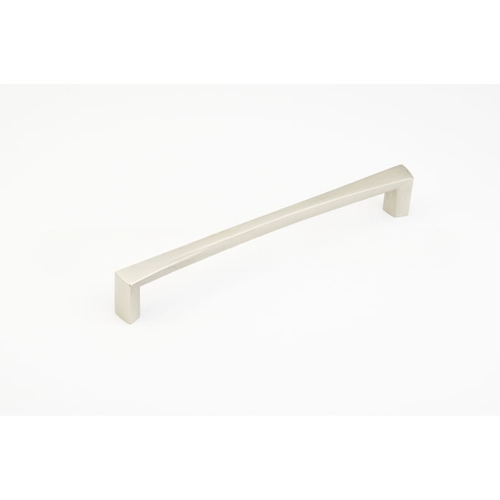 13-3/4" Center to Center Italian Contemporary Appliance Pull Satin Nickel Finish