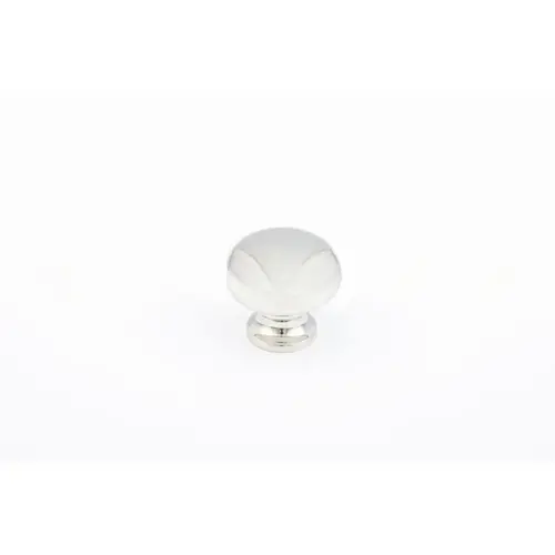 Schaub 706-PN 1-1/4" Country Traditional Cabinet Knob Polished Nickel Finish