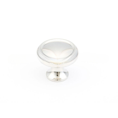 Schaub 711-PN 1-1/4" Country Cabinet Knob Polished Nickel Finish