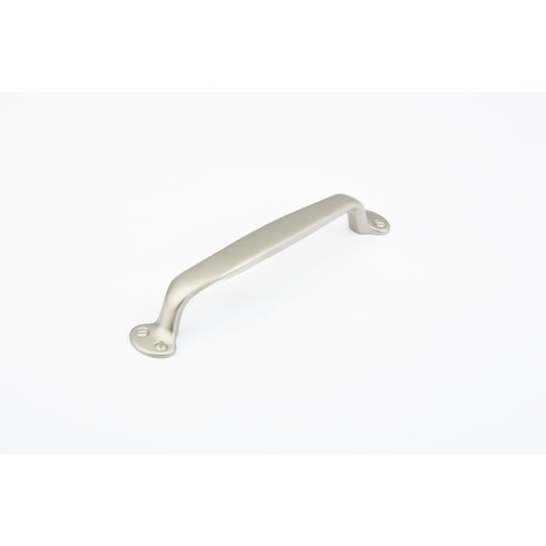 6" Center to Center Country Cabinet Pull Satin Nickel Finish