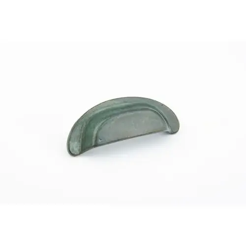 3-1/2" Center to Center Mountain Cup Pull Verde Imperiale Finish