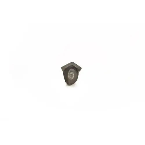 1-1/4" Vinci Square Dimpled Cabinet Knob Black Finish