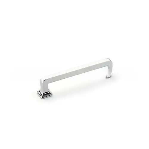 4" Center to Center Menlo Park Cabinet Pull Bright Chrome Finish