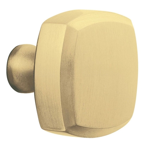 Pair 5011 Knob Less Rose Satin Brass With Brown Finish