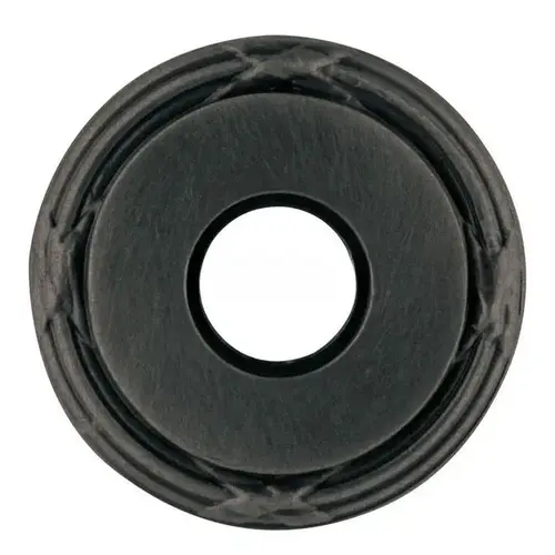 Single 2-5/8" Privacy Rose Distressed Oil Rubbed Bronze Finish