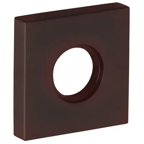 Single 2" Square Passage Rose Venetian Bronze Finish