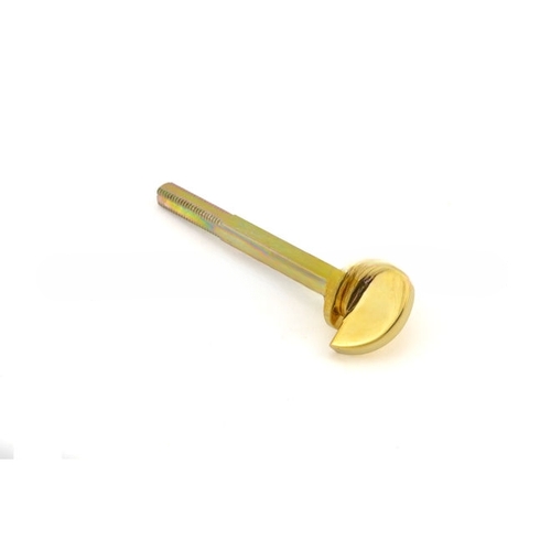 3-3/8" Closet Spindle Unlacquered Brass Finish