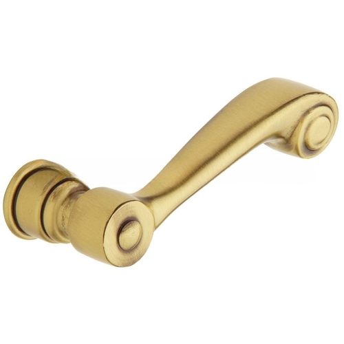 Single Left Hand 5103 Lever Less Rose Satin Brass With Brown Finish