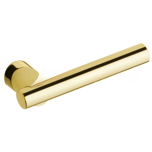 Single Left Hand 5137 Lever Less Rose Unlacquered Brass Finish