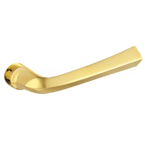 Pair 5141 Lever Less Rose Lifetime Brass Finish