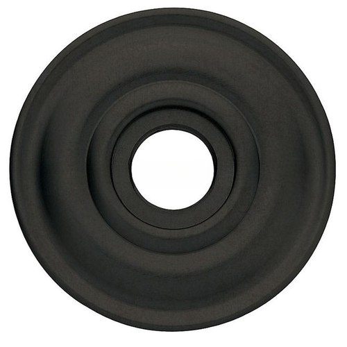 Single 2-5/8" Privacy Rose Distressed Oil Rubbed Bronze Finish