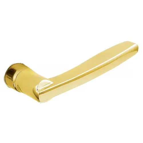 Single Right Hand 5164 Lever Less Rose Unlacquered Brass Finish