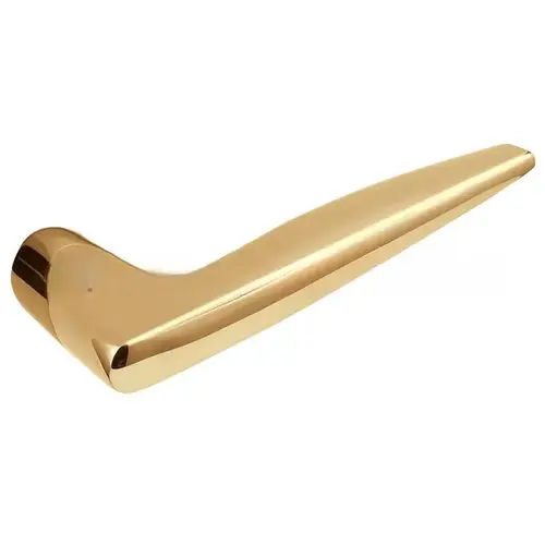 Single Right Hand 5166 Lever Less Rose Unlacquered Brass Finish