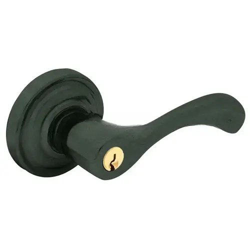 Right Hand 5249 Thick Door Classic Lever Standard Keyed Entry Distressed Oil Rubbed Bronze Finish