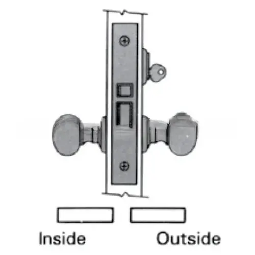 Right Hand Electronic Fail Secure 2-3/4" Backset Mortise Lock Body Bright Chrome Finish