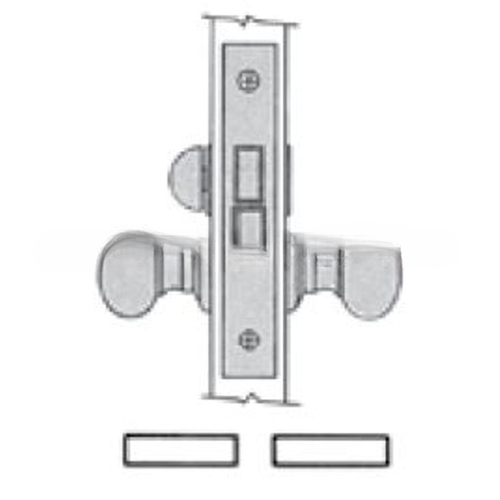 Right Hand Lever Strength Interior Privacy 2-3/4" Backset Mortise Lock Body Lifetime Brass Finish