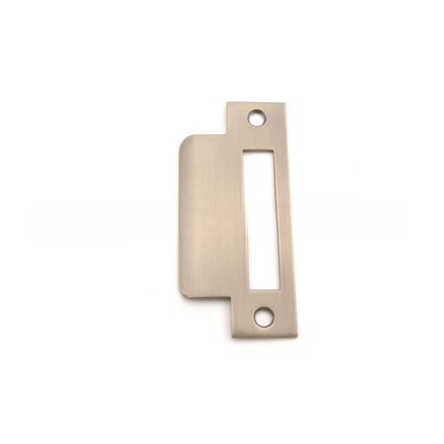 Left Hand 1-5/8" Extended ASA Strike Latch and Deadbolt Matte Antique Nickel Finish