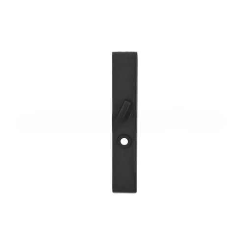 Lakeshore Exterior Escutcheon Cut for Turn Satin Black Finish