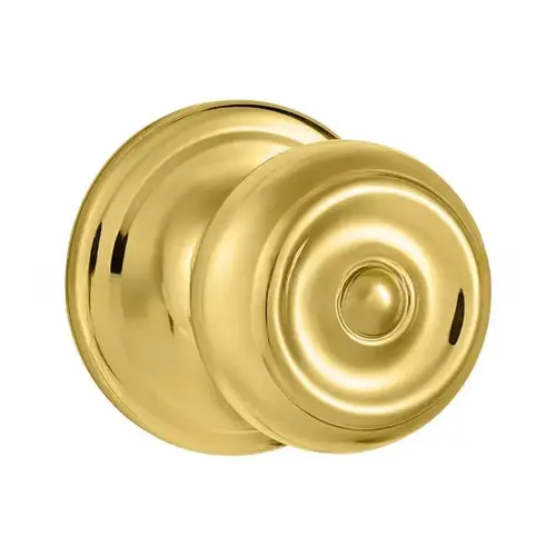 Kwikset Phoenix Knob Half Dummy Bright Brass Finish