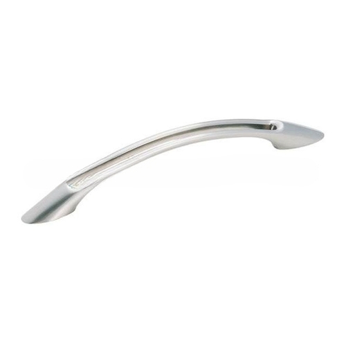 5-1/16" (128 mm) Essential'Z Cabinet Pull Satin Nickel Finish