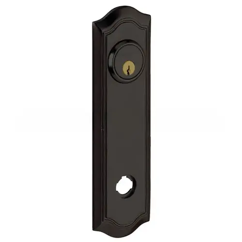 10-3/20" Bethpage Left Hand Single Privacy Rose Oil Rubbed Bronze Finish