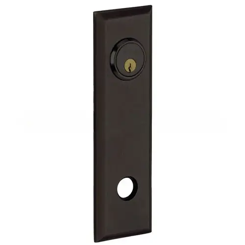 9-2/5" Square Single Passage Rose Distressed Oil Rubbed Bronze Finish