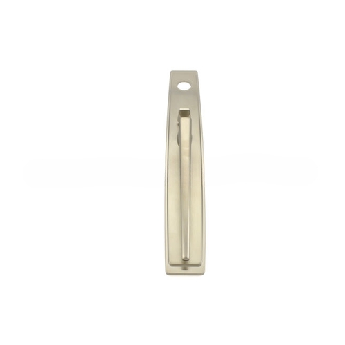 Palm Springs Full Escutcheon Right Hand Full Dummy Mortise Lock Trim Blank Plates Lifetime Satin Nickel Finish