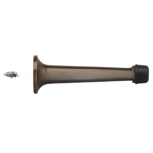 3-3/4" Solid Wall Door Stop Shaded Bronze Finish