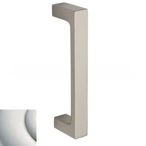 New York 5-3/4" Center to Center Door Pull with MTG3 Mounting Hardware Bright Nickel Finish