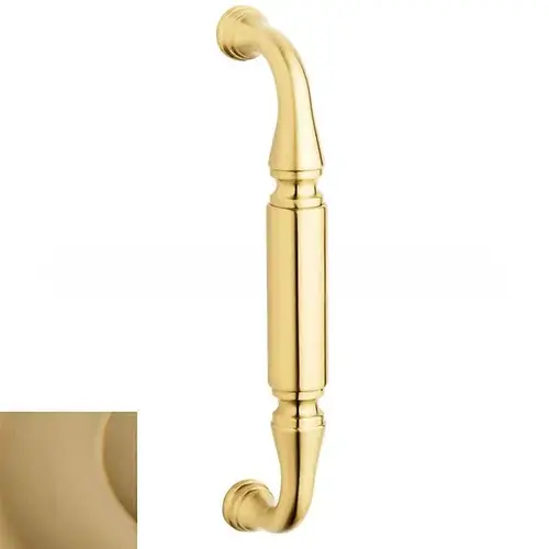 Richmond 8" Center to Center Door Pull Vintage Brass Finish