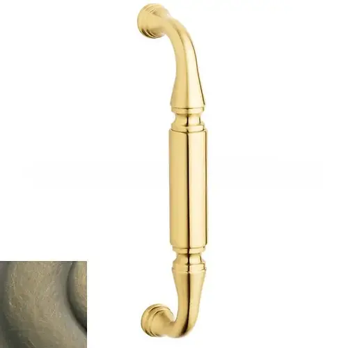 Richmond 10" Center to Center Door Pull with MTG1 Mounting Hardware Antique Brass Finish