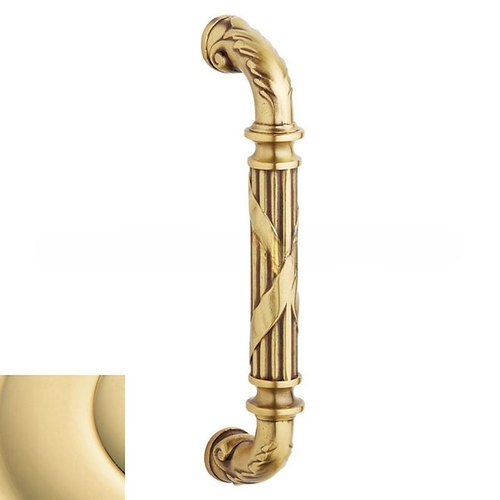 Edinburgh 8" Center to Center Door Pull with MTG3 Mounting Hardware Lifetime Brass Finish