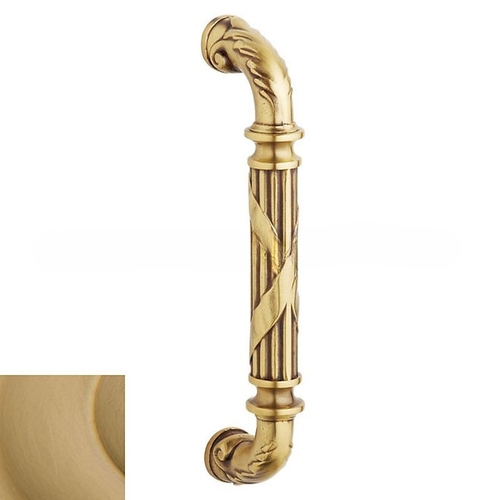 Edinburgh 8" Center to Center Door Pull Vintage Brass Finish