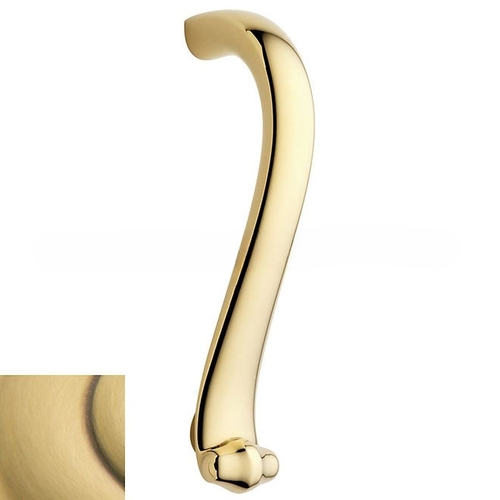 Bristol 6" Center to Center Door Pull Satin Brass with Brown Finish