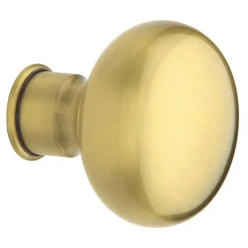 Single 5000 Knob Less Rose Satin Brass With Brown Finish